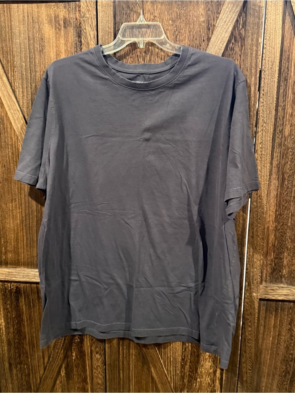 Harbor Bay Men's Classic Crew Neck T-Shirt - Gray